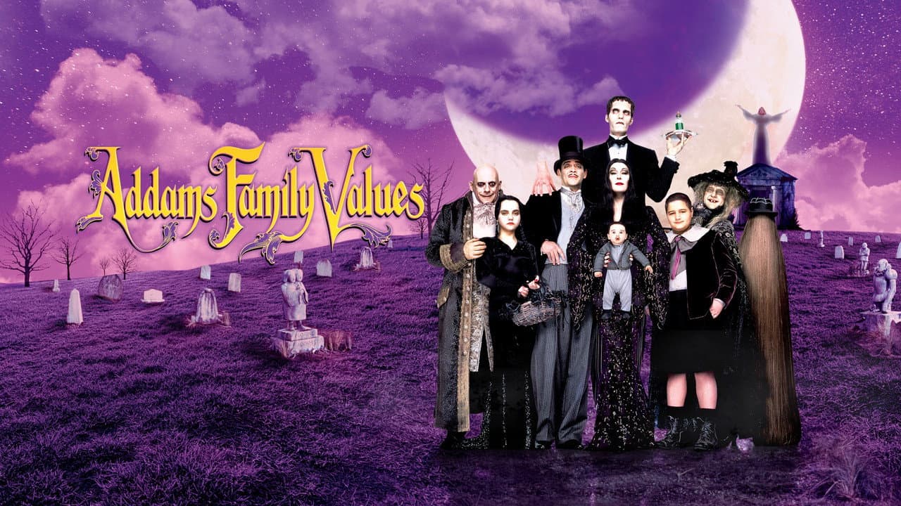 Addams Family Values — backdrops with title 1