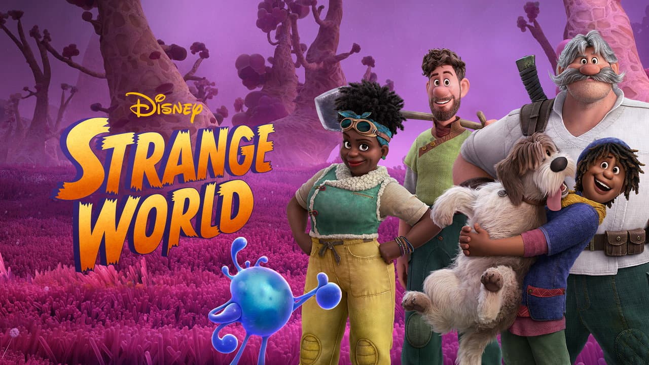 Strange World — backdrops with title 4