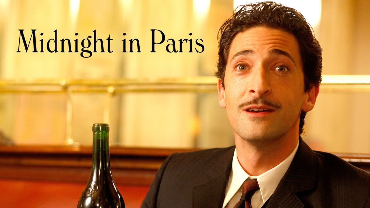 Midnight in Paris — backdrops with title 7