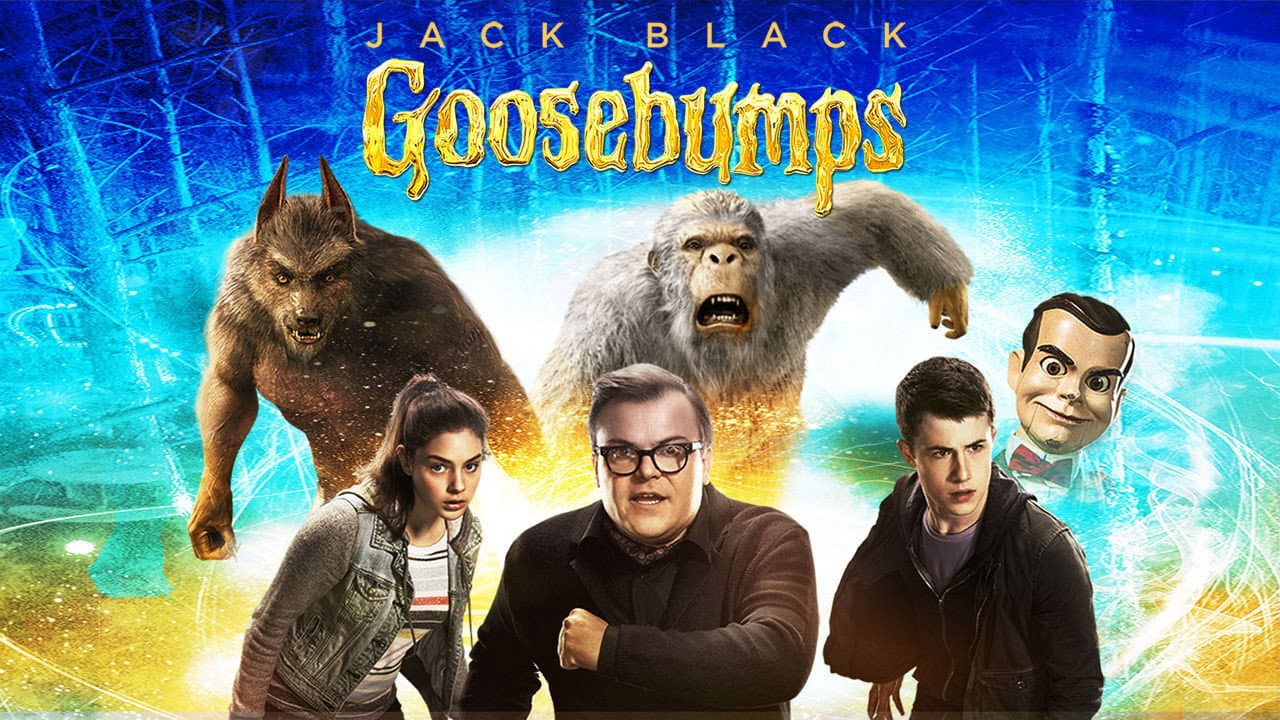 Goosebumps — backdrops with title 4