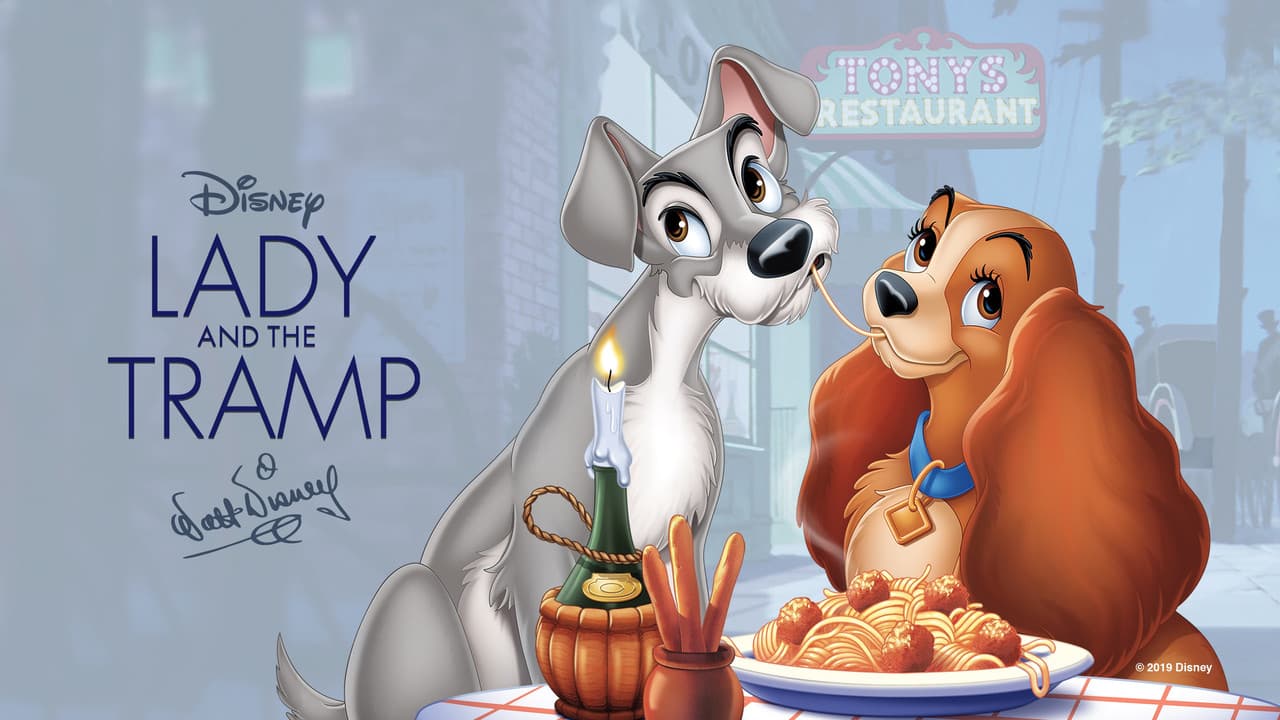 Lady and the Tramp — backdrops with title 3