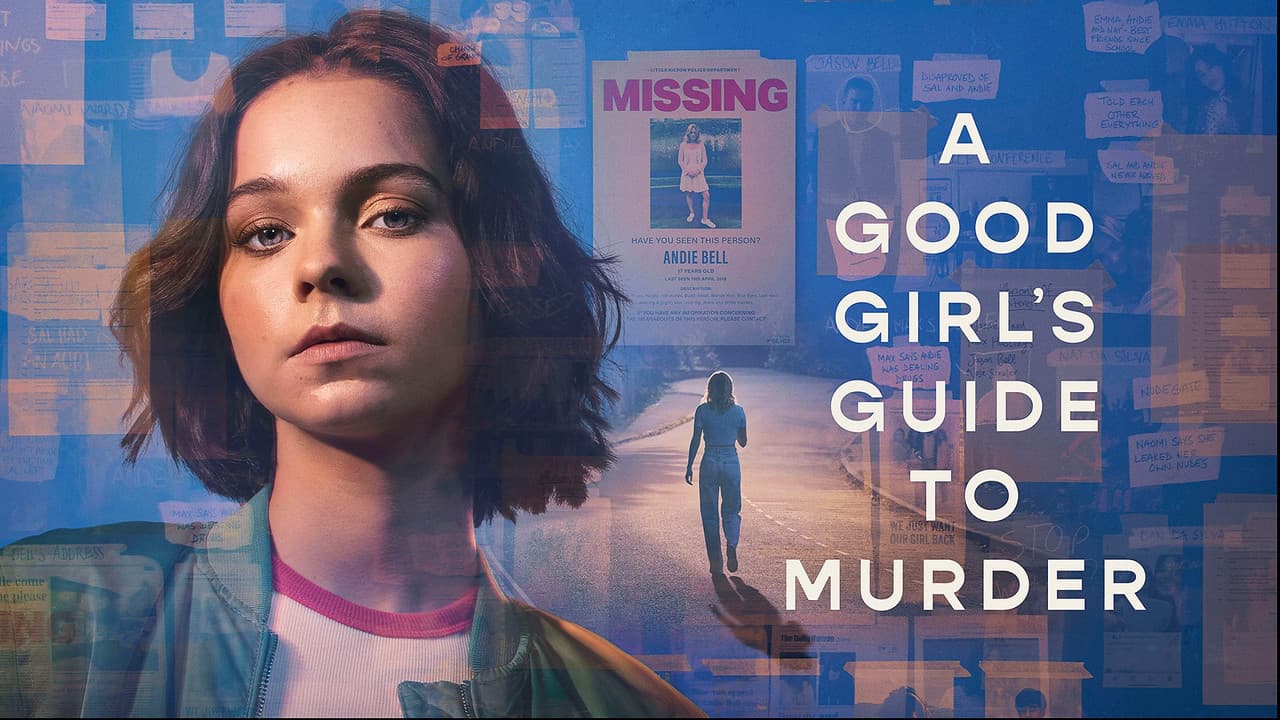 A Good Girl's Guide to Murder — backdrops with title 2