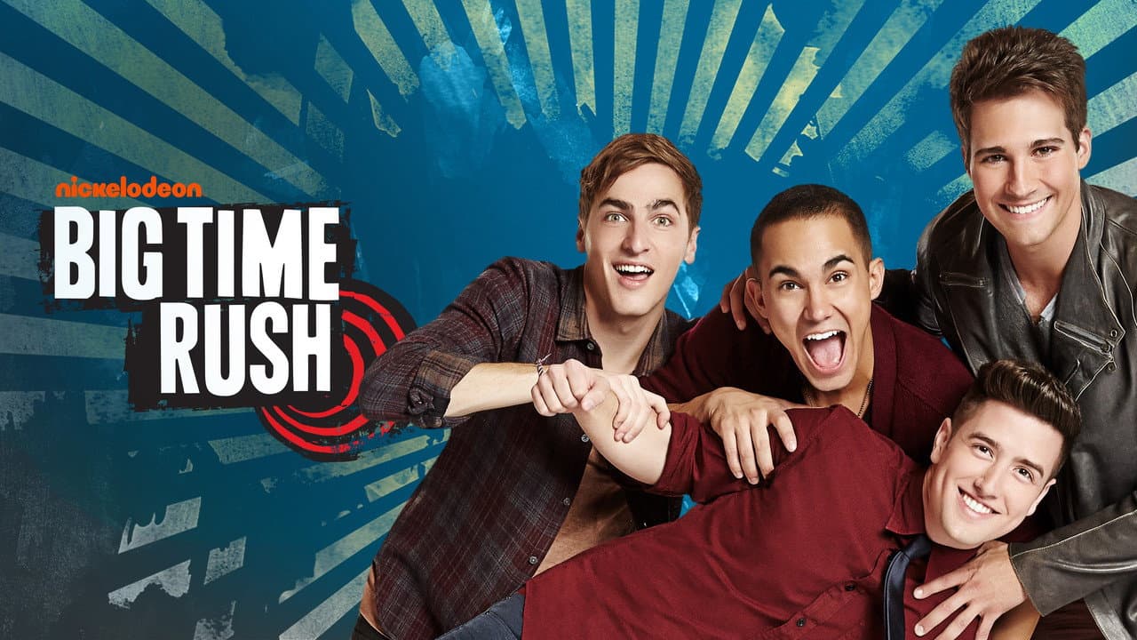 Big Time Rush — backdrops with title 2