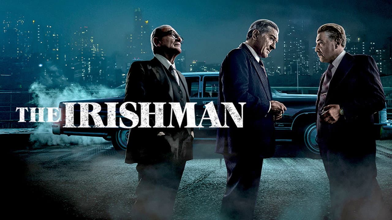 The Irishman — backdrops with title 3