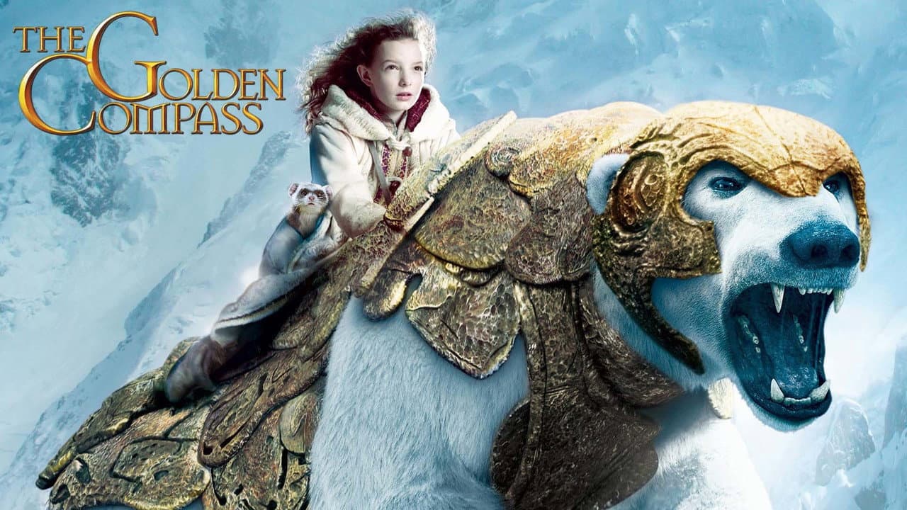 The Golden Compass — backdrops with title 2