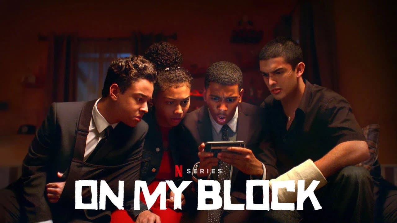 On My Block — backdrops with title 3