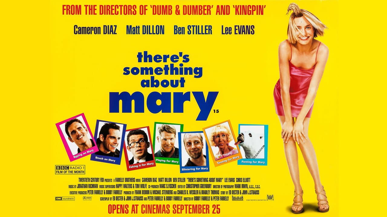 There's Something About Mary — backdrops with title 3