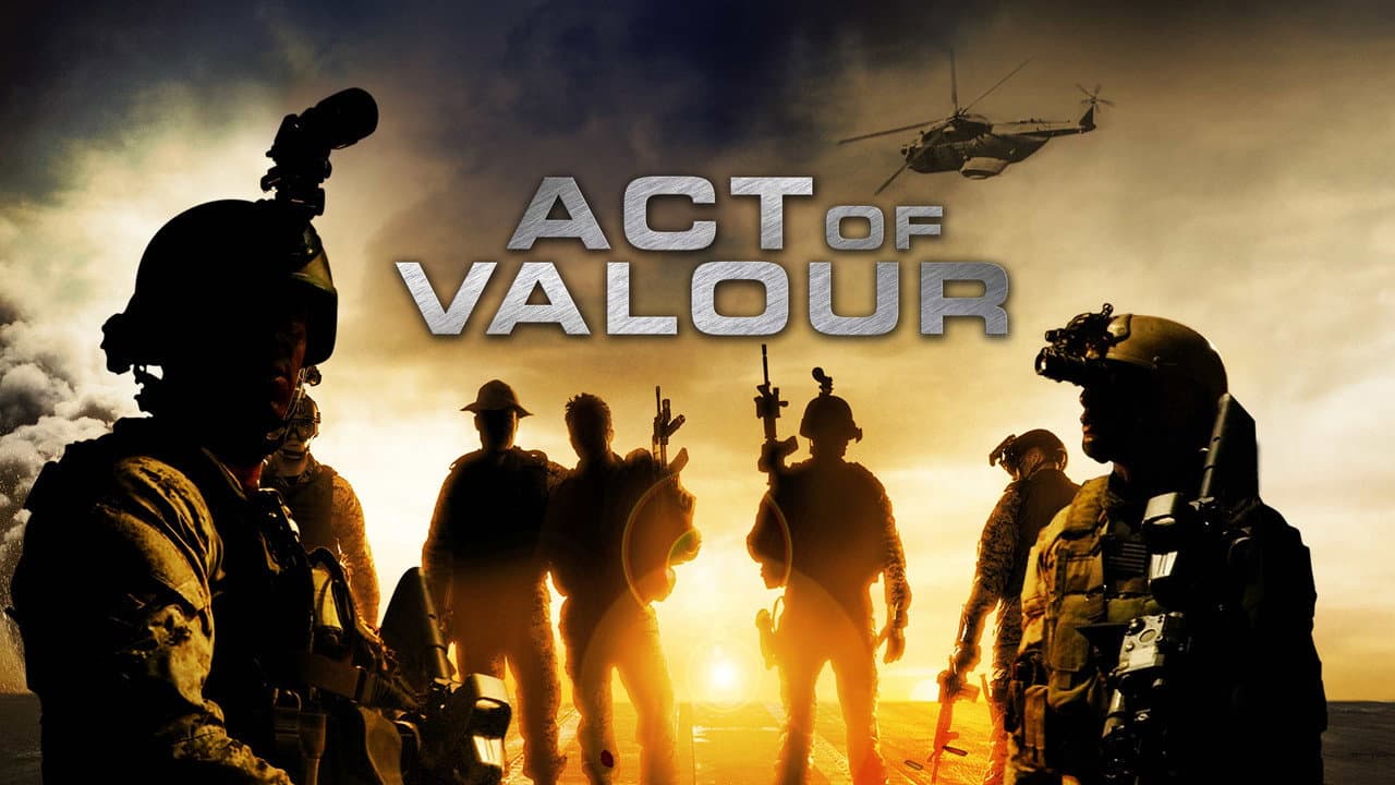 Act of Valor — backdrops with title 6