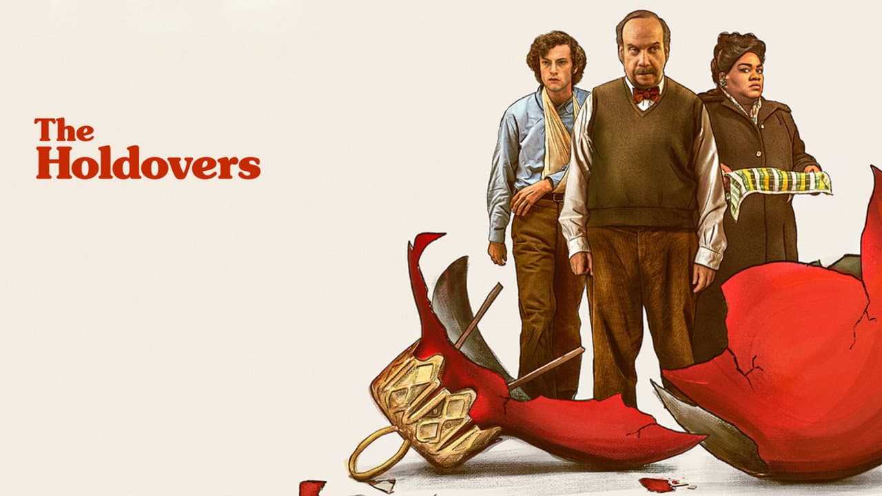 The Holdovers — backdrops with title 4