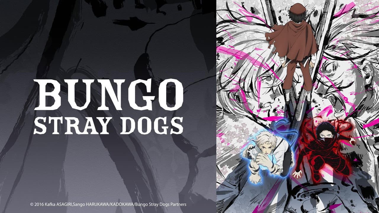 Bungo Stray Dogs — backdrops with title 1