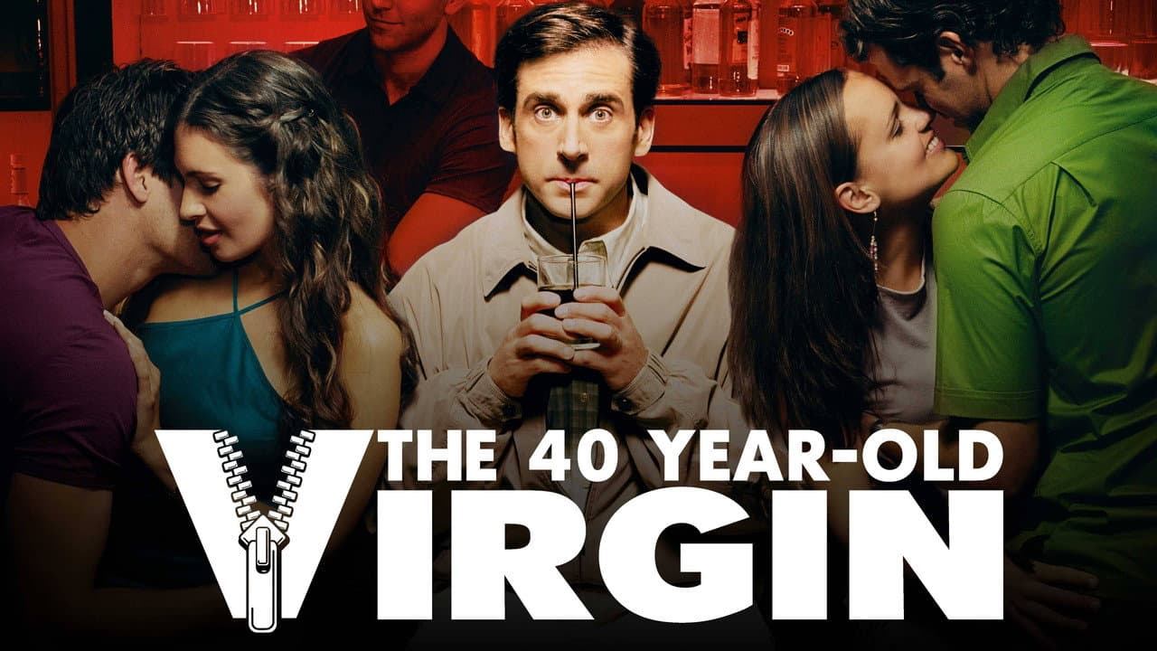 The 40 Year Old Virgin — backdrops with title 7
