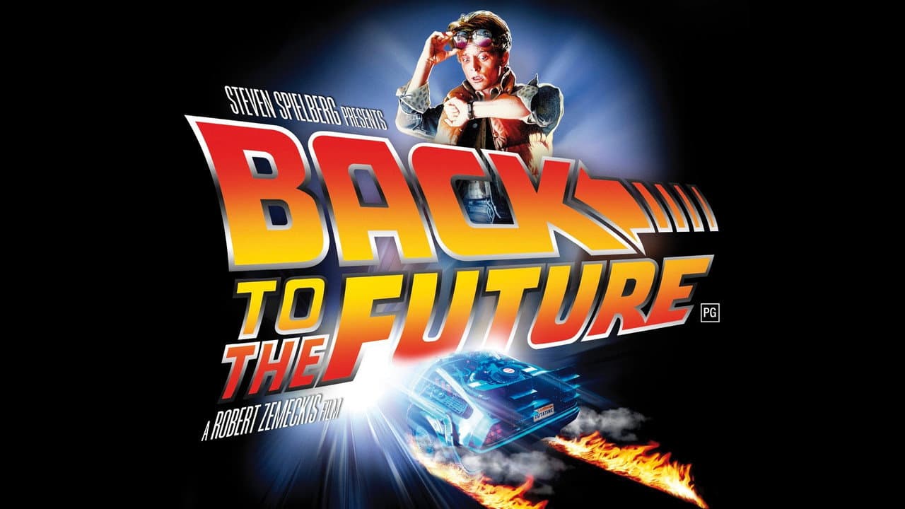 Back to the Future — backdrops with title 6