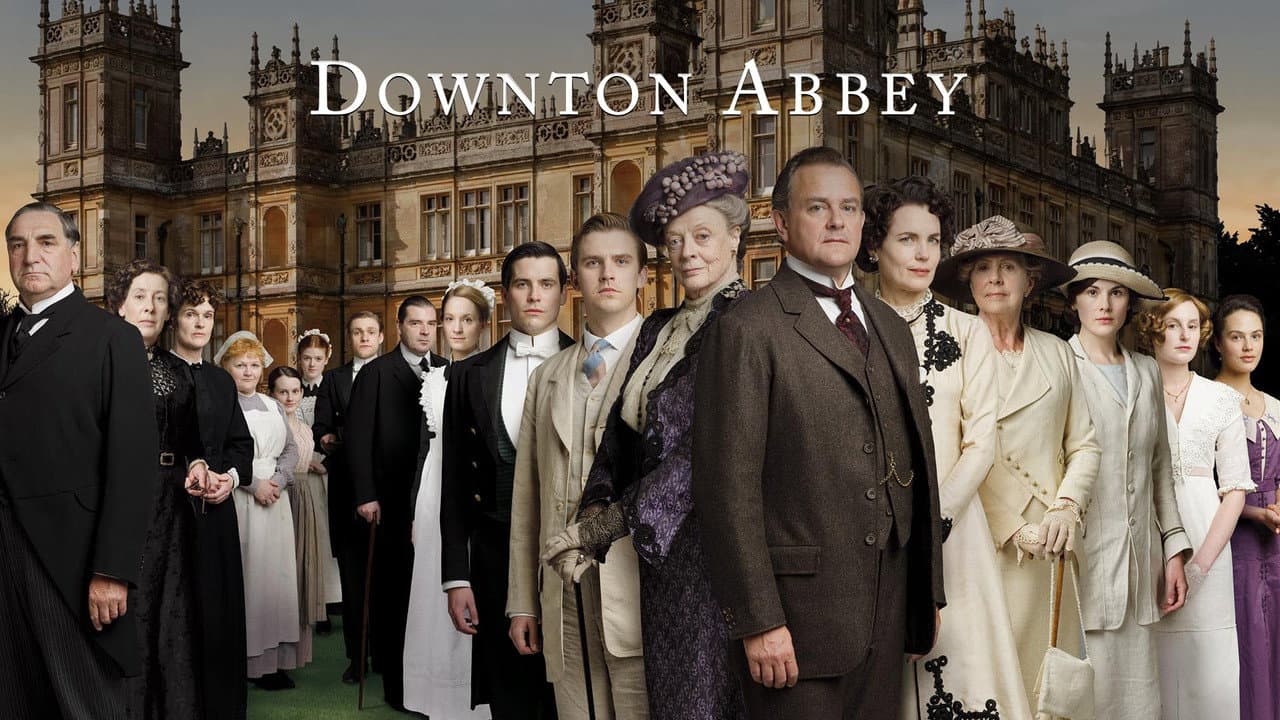 Downton Abbey — backdrops with title 3