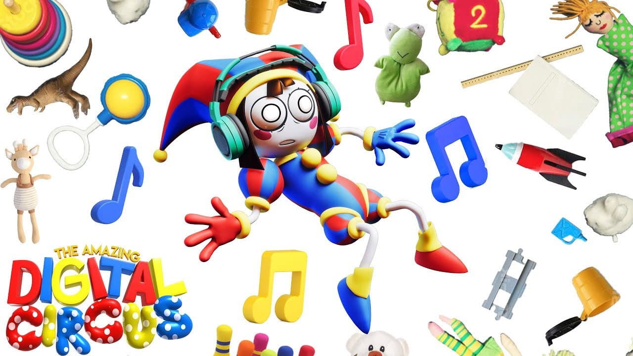 The Amazing Digital Circus — backdrops with title 5