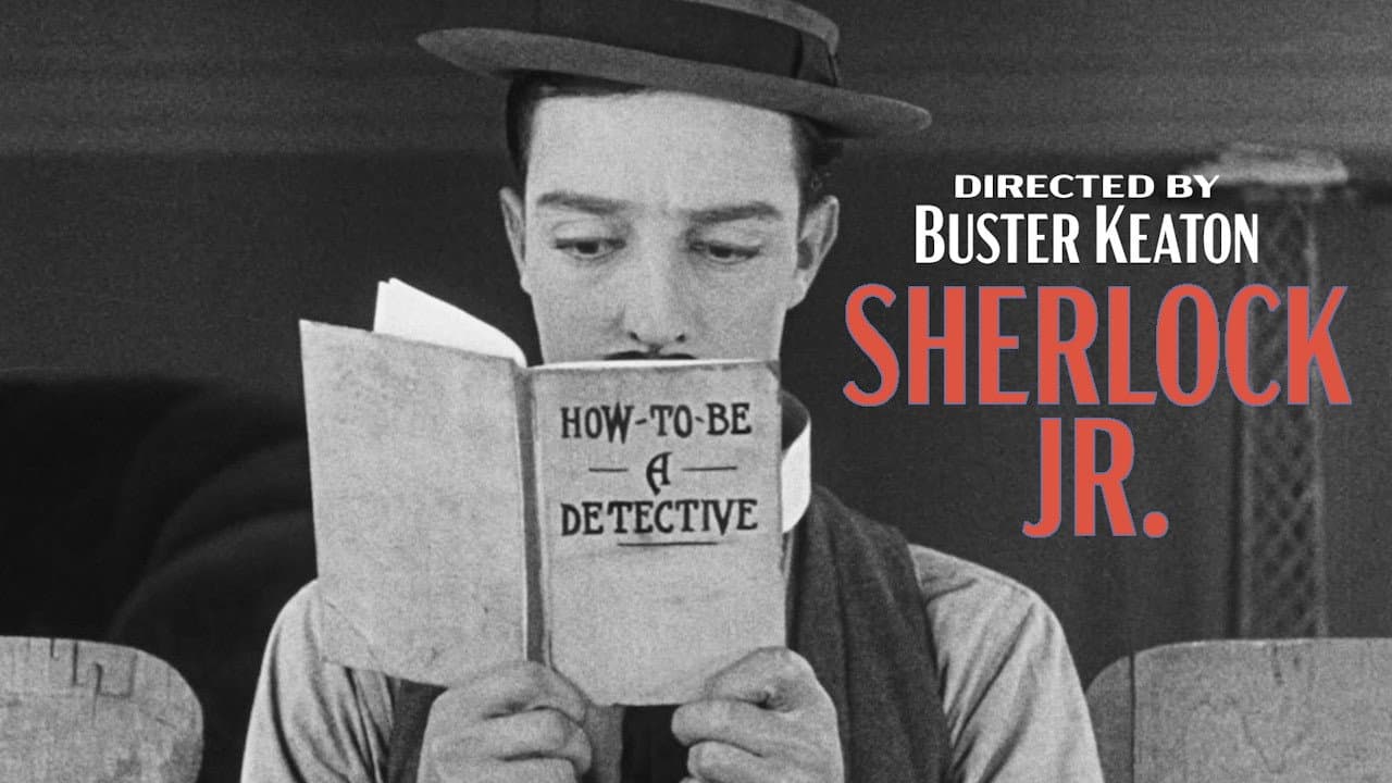 Sherlock Jr. — backdrops with title 6