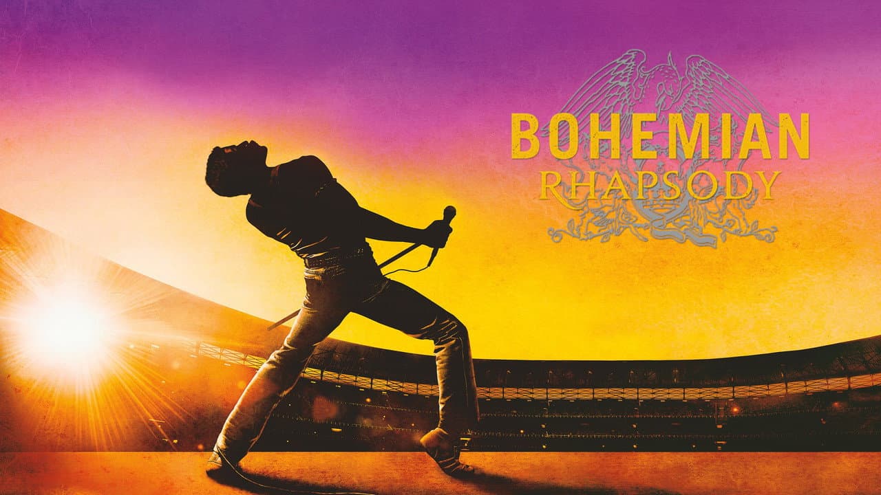 Bohemian Rhapsody — backdrops with title 2