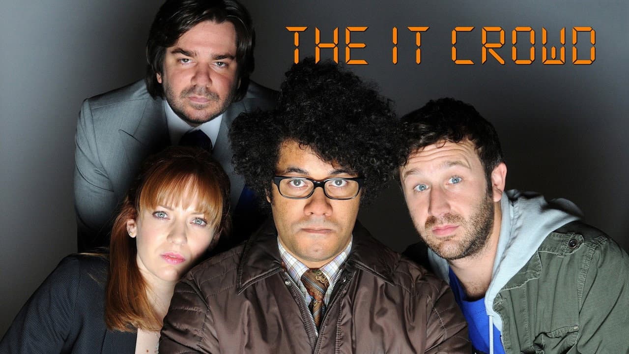 The IT Crowd — backdrops with title 3