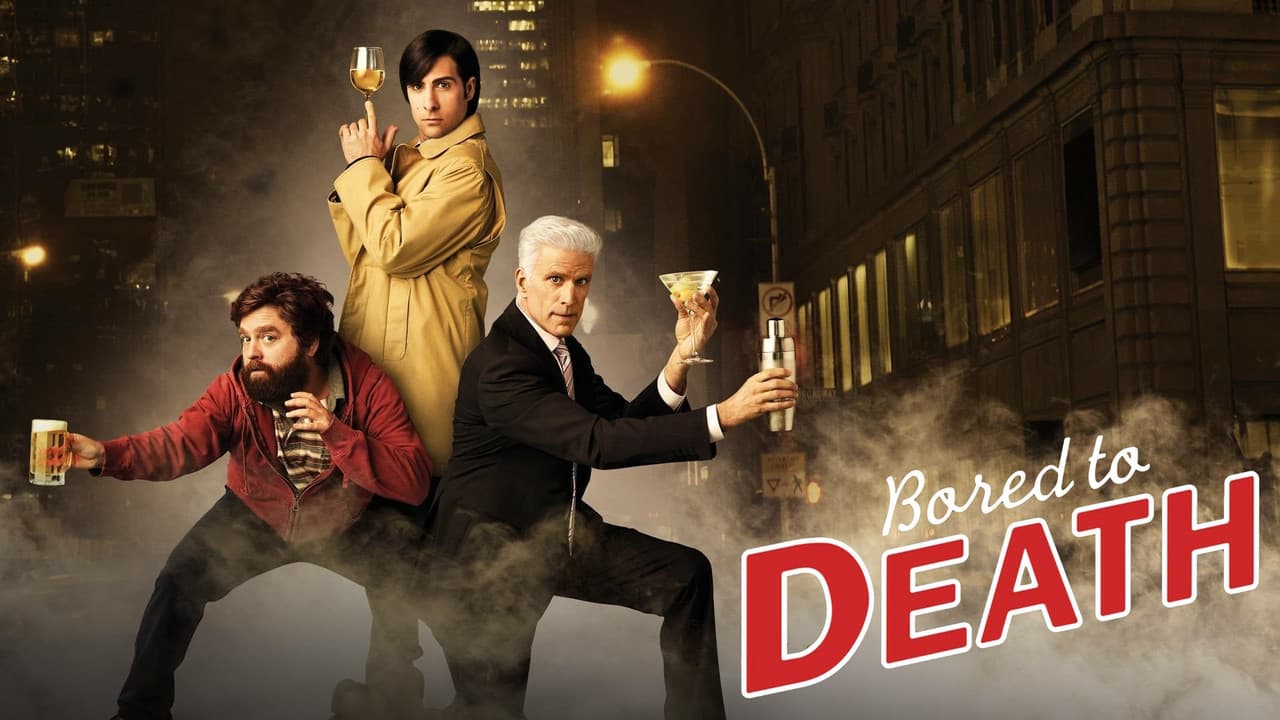 Bored to Death — backdrops with title 1
