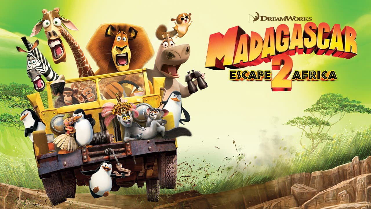 Madagascar: Escape 2 Africa — backdrops with title 6
