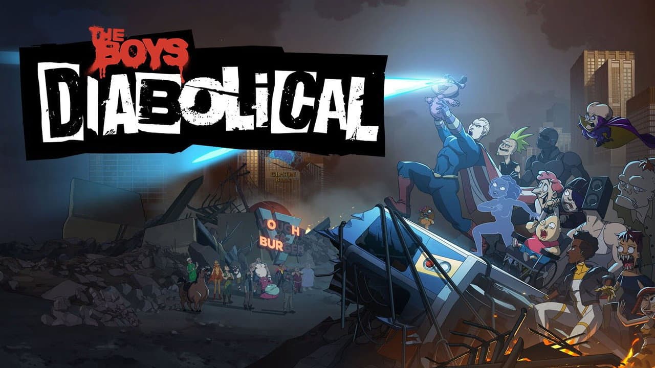 The Boys Presents: Diabolical — backdrops with title 4