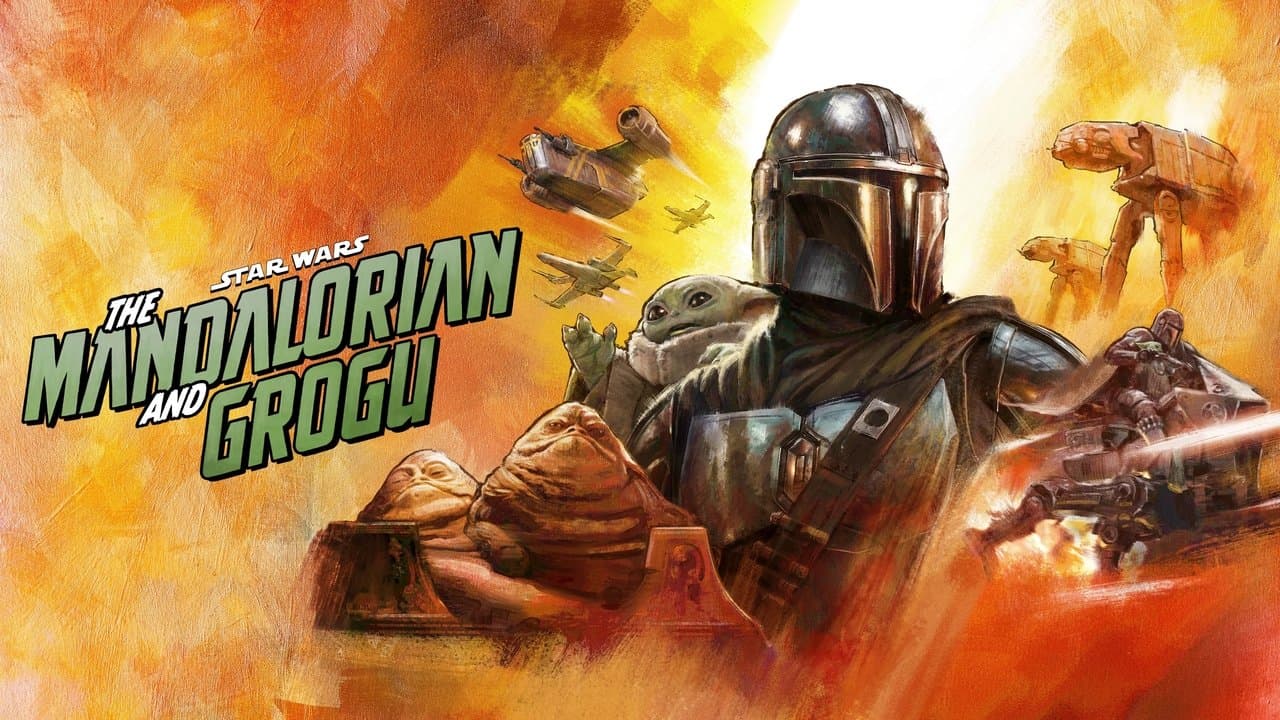 The Mandalorian and Grogu — backdrops with title 1