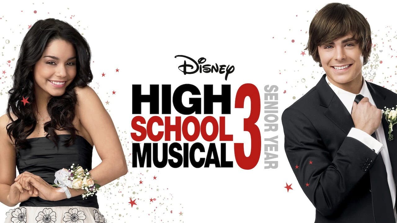 High School Musical 3: Senior Year — backdrops with title 3