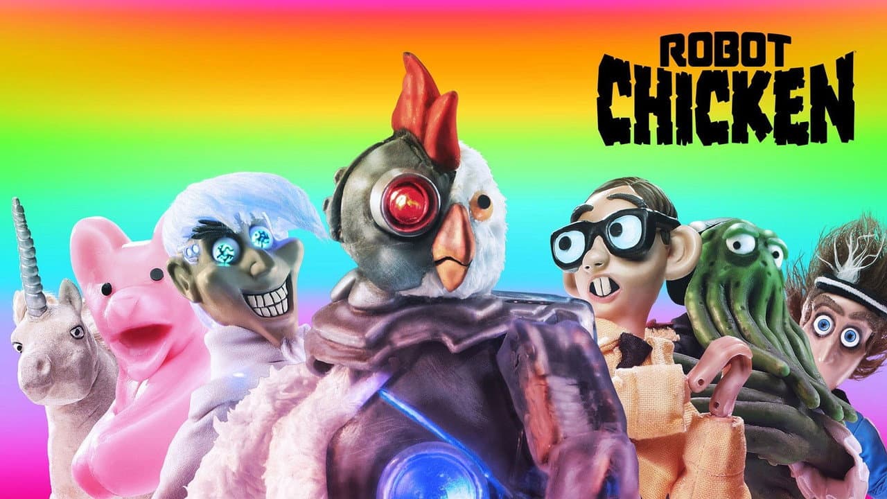 Robot Chicken — backdrops with title 6