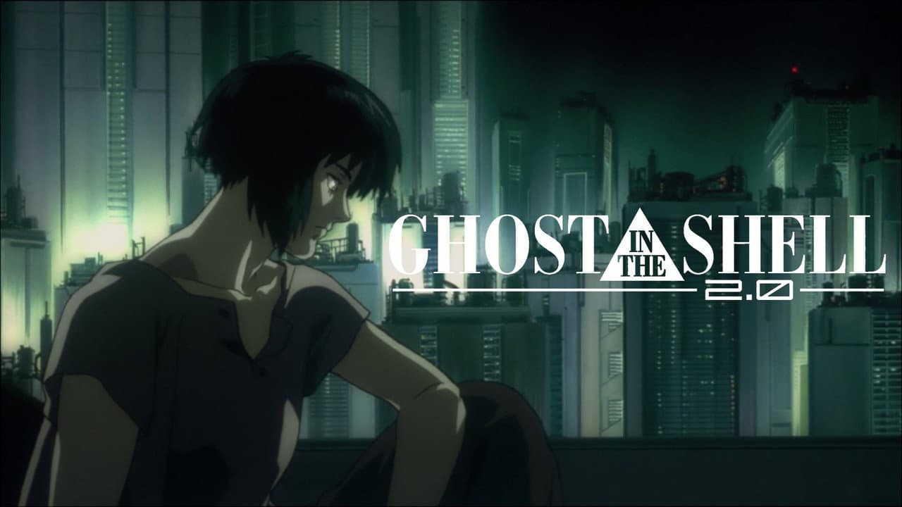 Ghost in the Shell 2.0 — backdrops with title 1