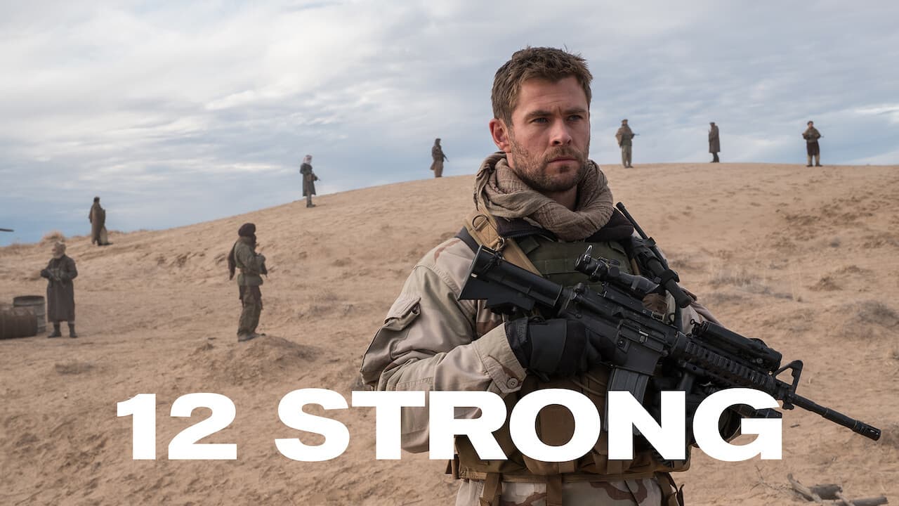 12 Strong — backdrops with title 8