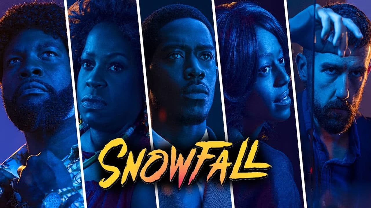 Snowfall — backdrops with title 5