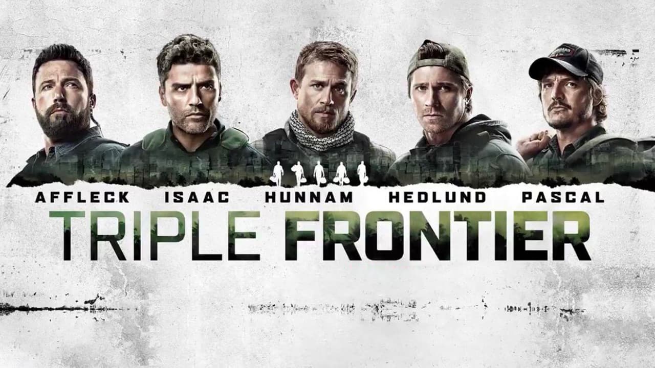Triple Frontier — backdrops with title 2