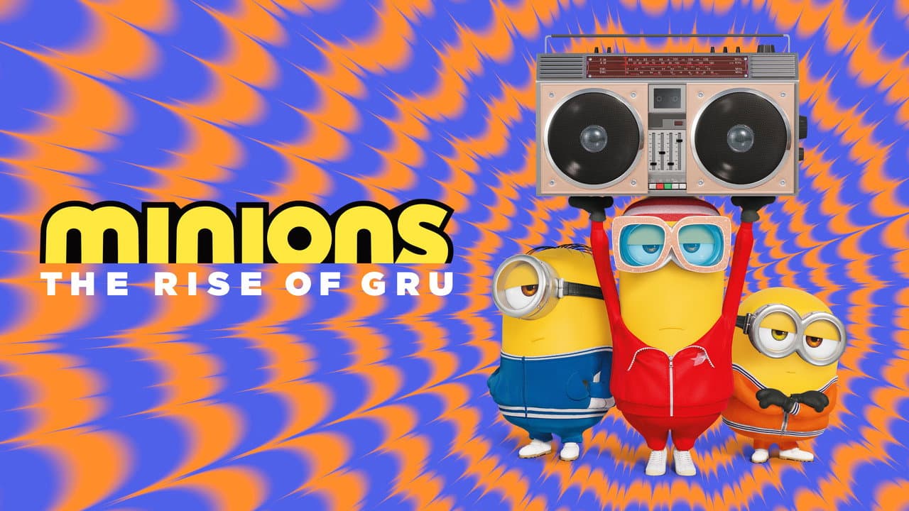 Minions: The Rise of Gru — backdrops with title 2