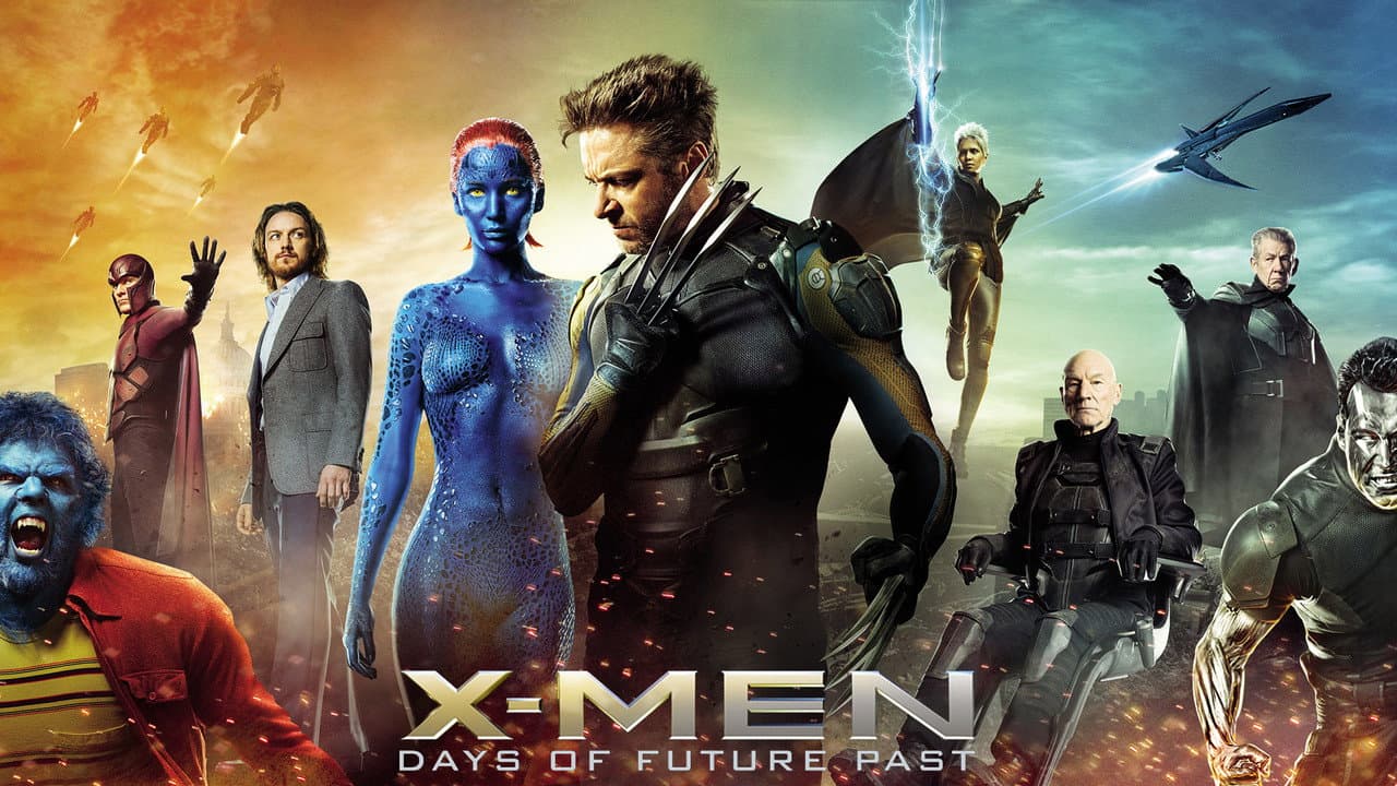 X-Men: Days of Future Past — backdrops with title 3
