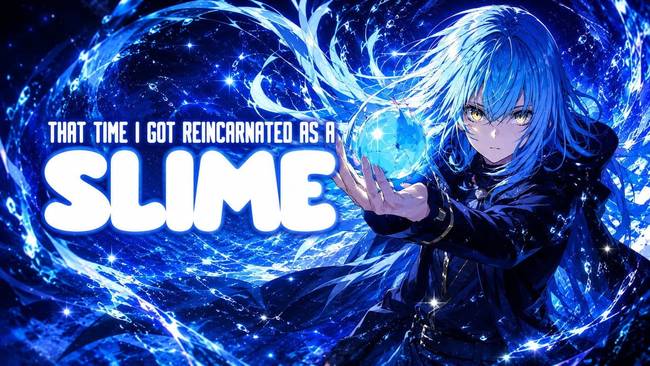That Time I Got Reincarnated as a Slime — backdrops with title 7