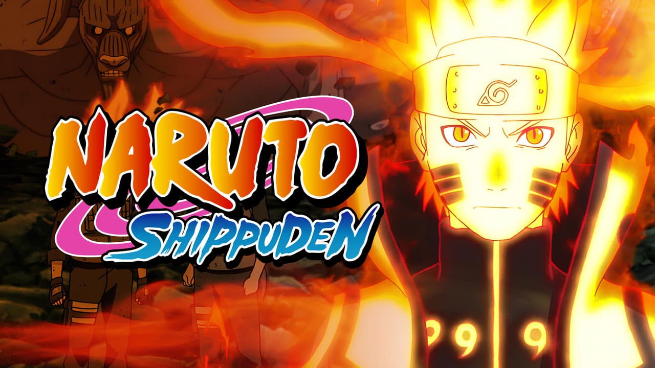 Naruto Shippūden — backdrops with title 7
