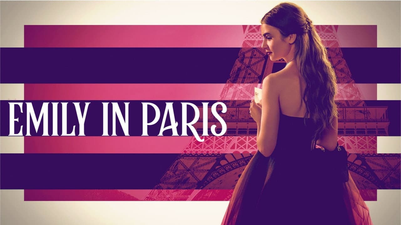 Emily in Paris — backdrops with title 3