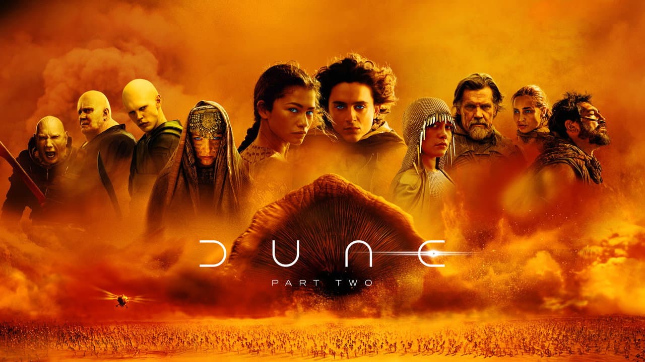 Dune: Part Two — backdrops with title 3