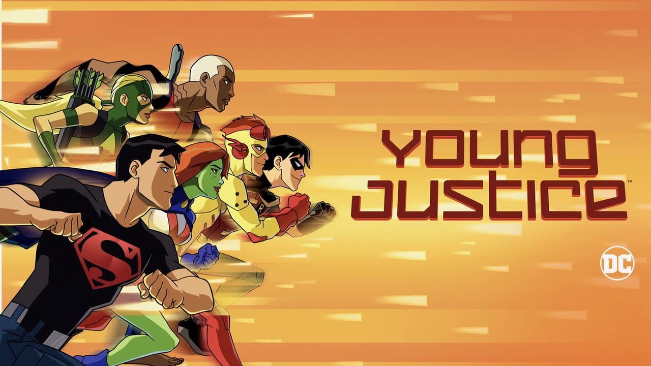 Young Justice — backdrops with title 6