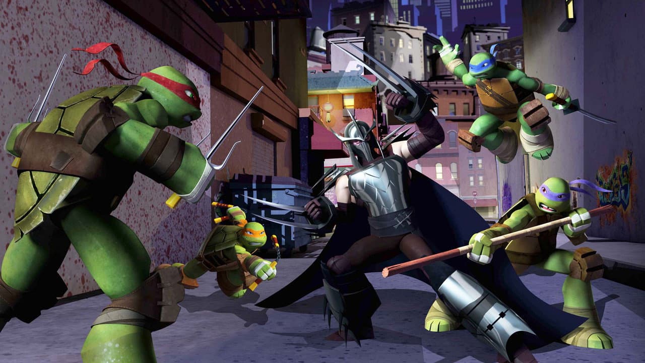 Teenage Mutant Ninja Turtles — backdrops 4