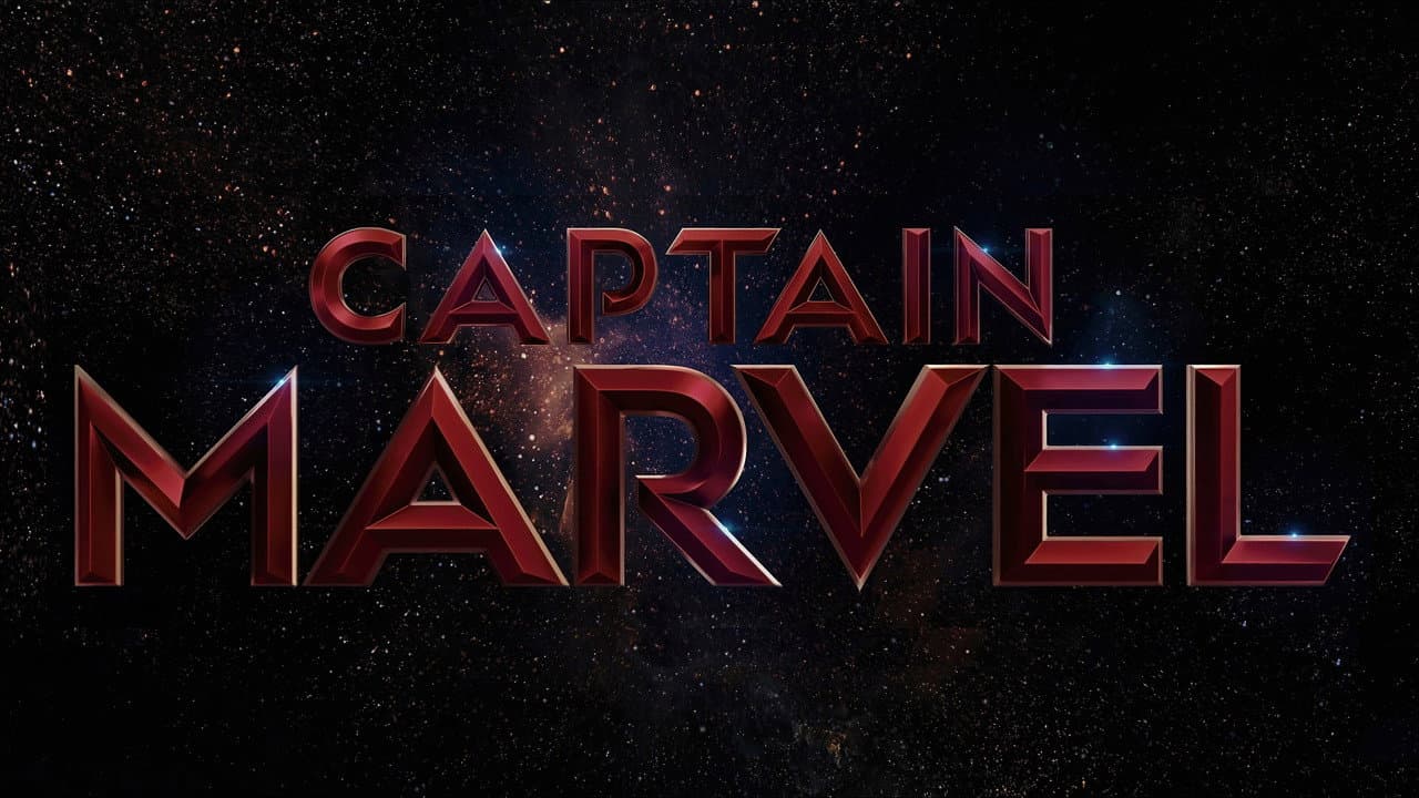 Captain Marvel — backdrops with title 7