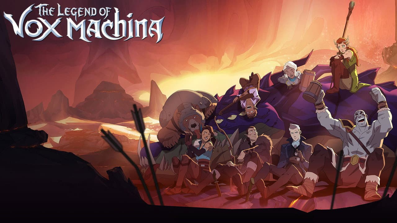 The Legend of Vox Machina — backdrops with title 2