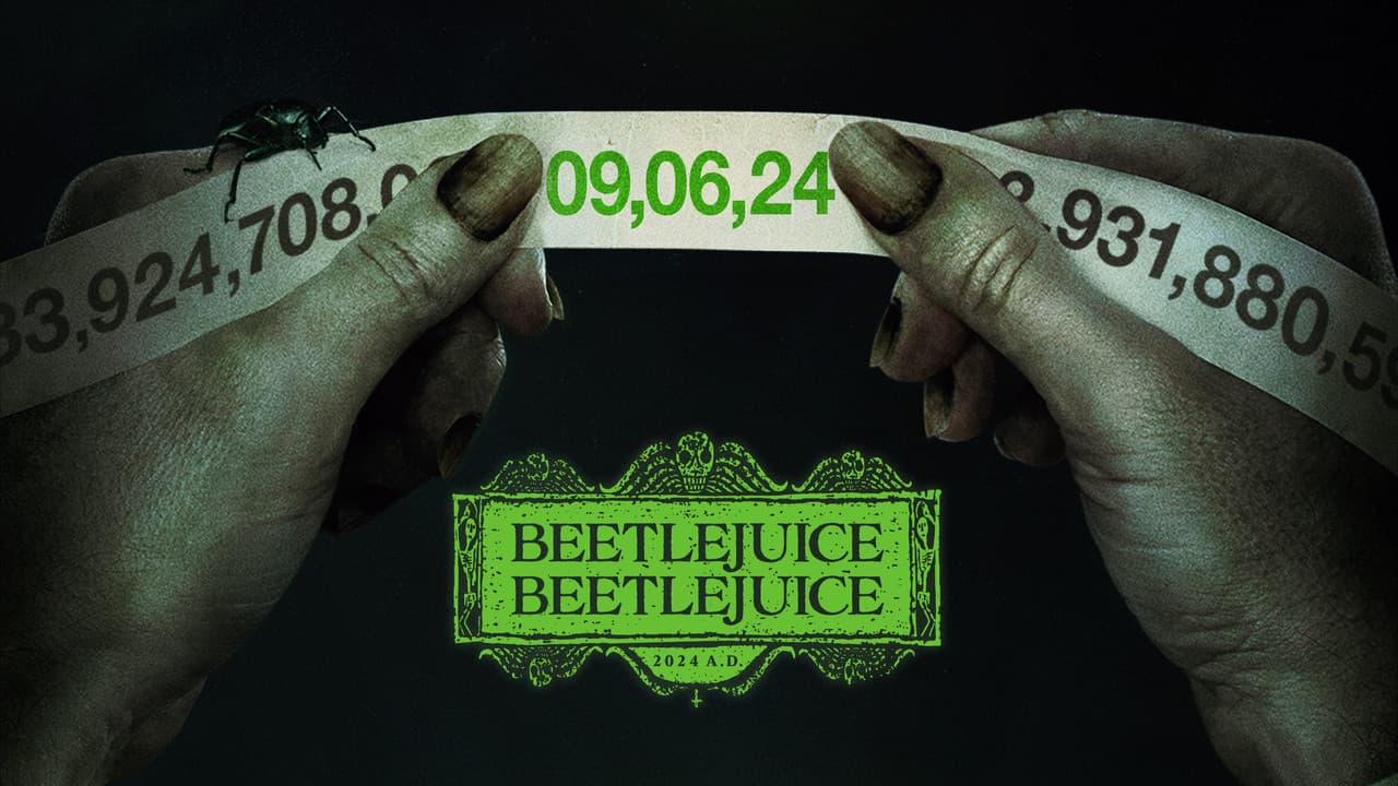 Beetlejuice Beetlejuice — backdrops with title 3