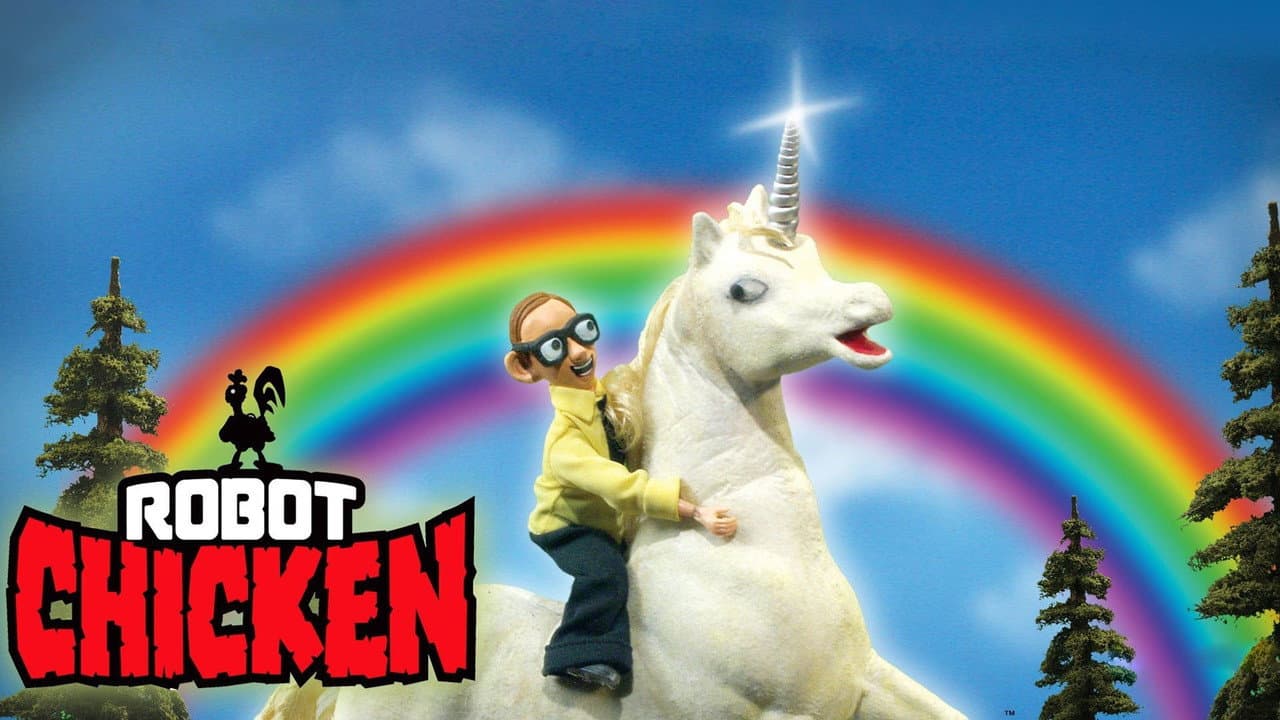 Robot Chicken — backdrops with title 5