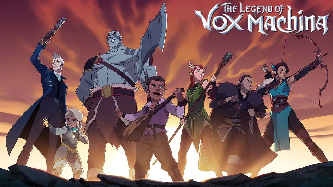 The Legend of Vox Machina — backdrops with title 4