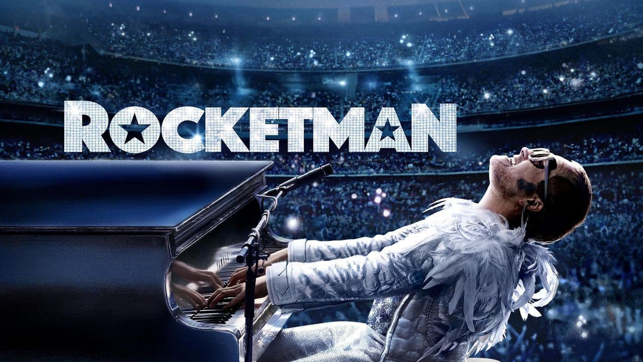 Rocketman — backdrops with title 5