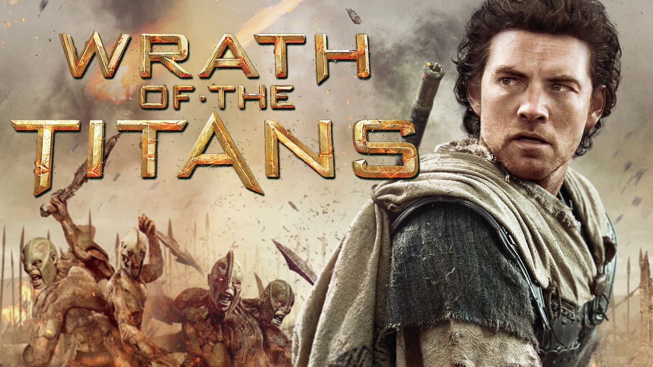 Wrath of the Titans — backdrops with title 7