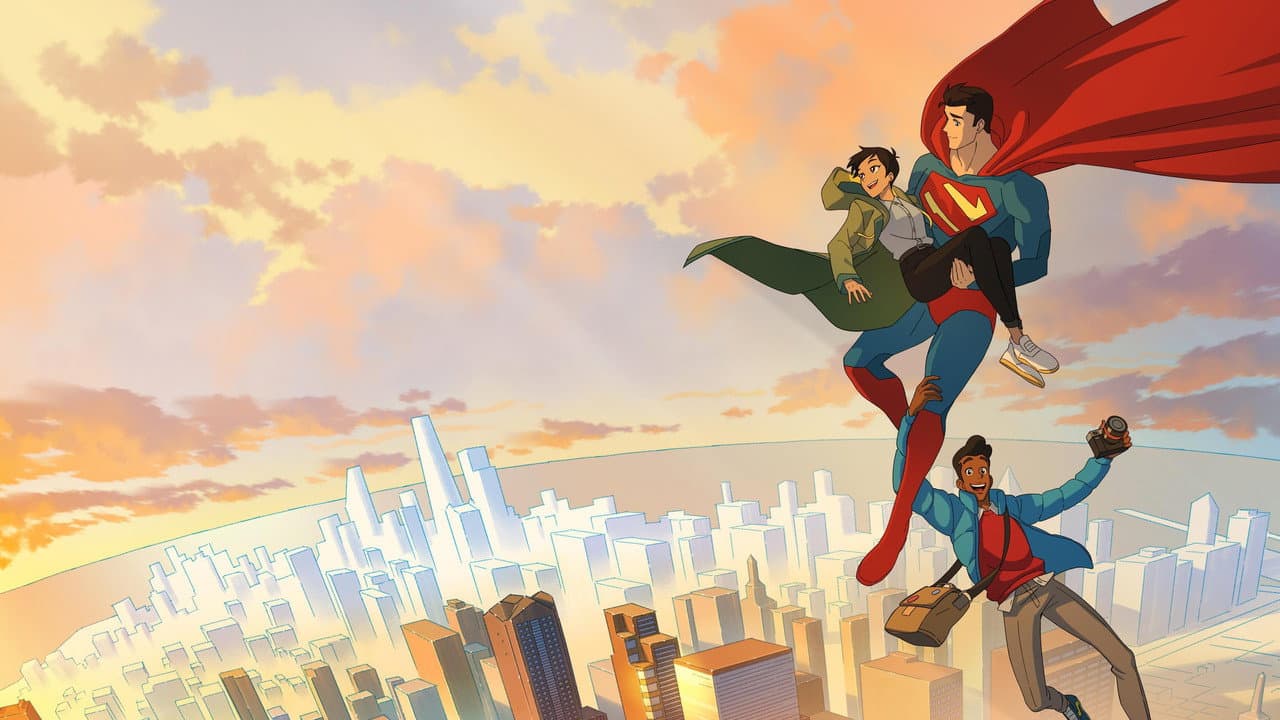 My Adventures with Superman — backdrops 1