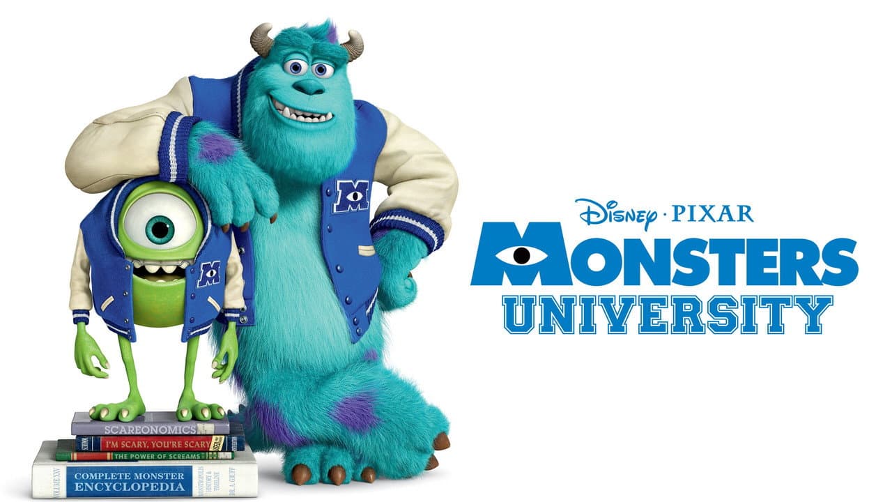 Monsters University — backdrops with title 1