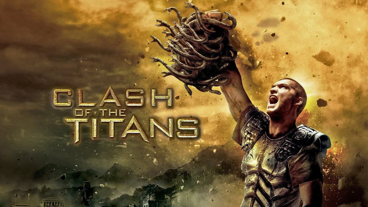 Clash of the Titans — backdrops with title 2