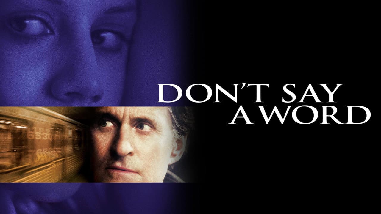 Don't Say a Word — backdrops with title 5